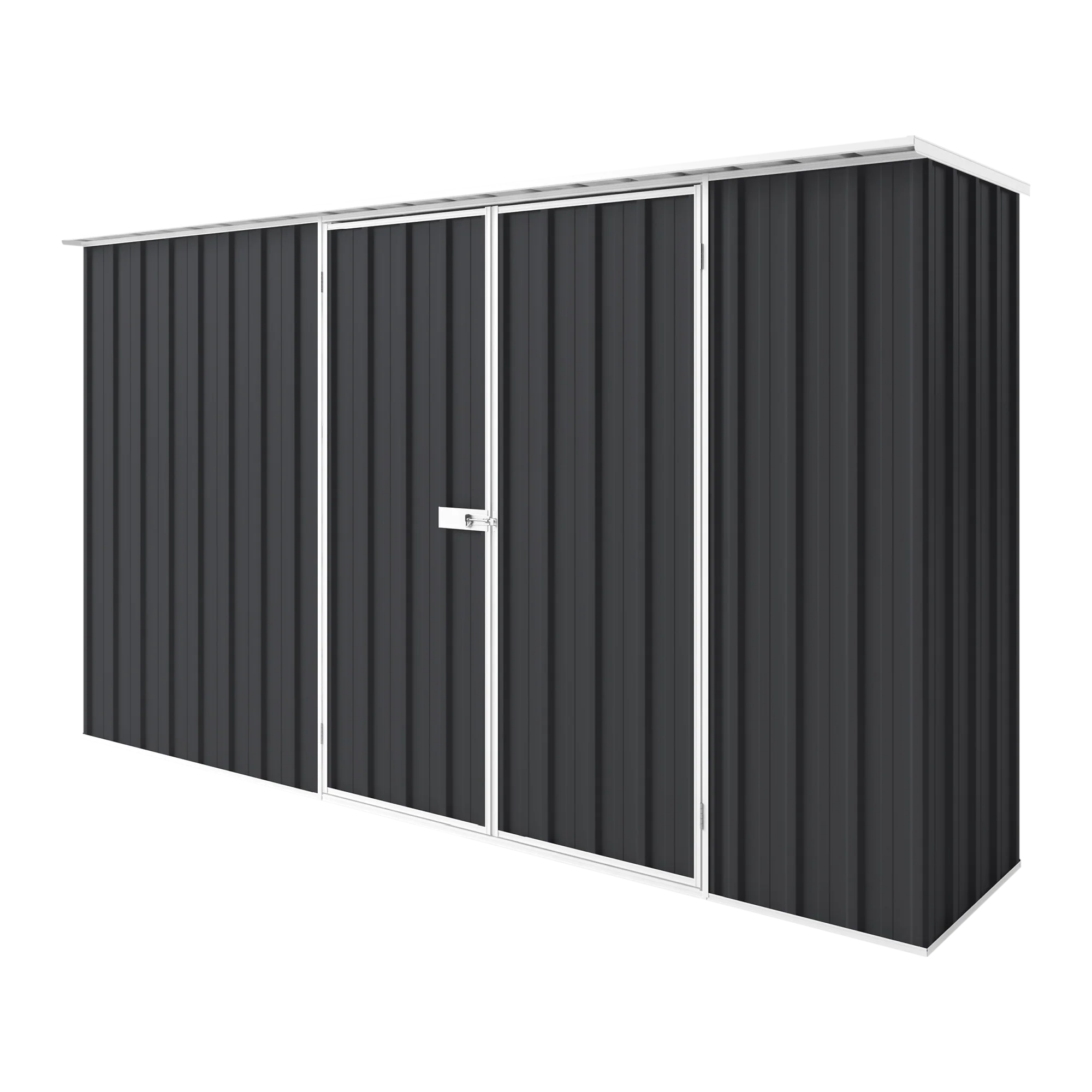 3.75m x 0.78m Flat Roof Garden Shed - Image 18