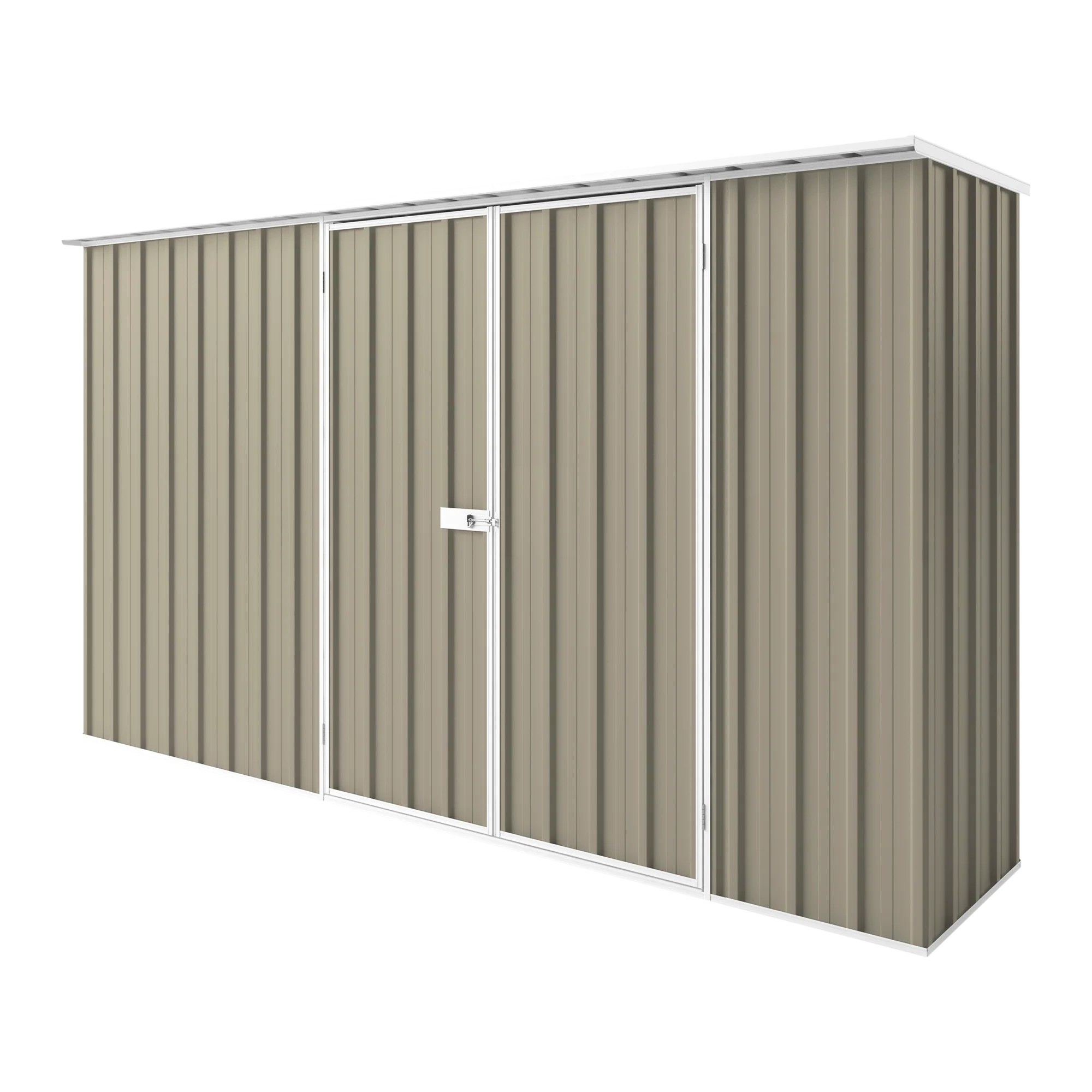 3.75m x 0.78m Flat Roof Garden Shed - Image 24