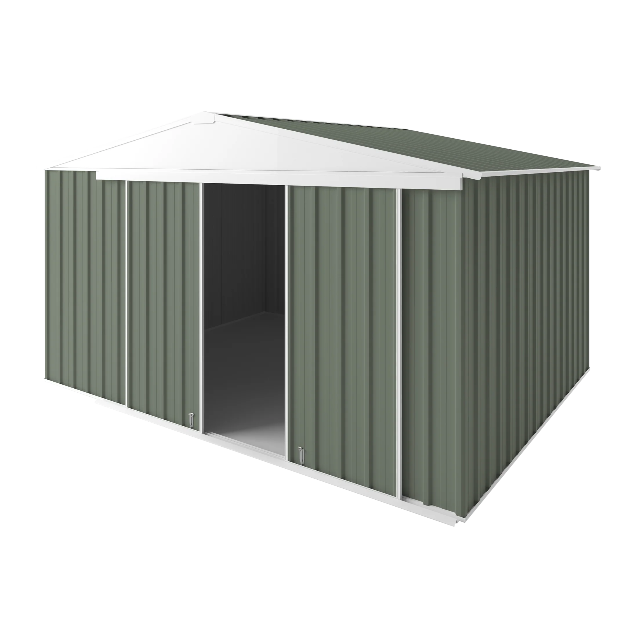 3.75m x 3m Gable Slider Garden Shed - Image 2