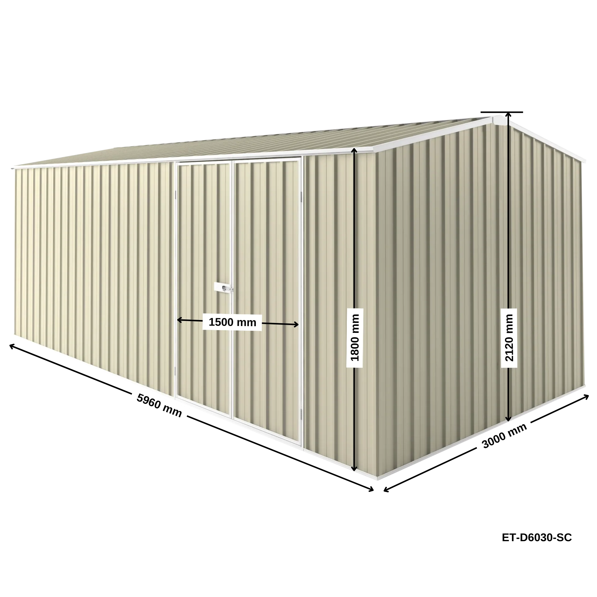 6m x 3m Workshop Shed - Image 25